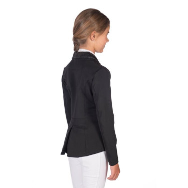 Chaqueta de concurso HKM Amy para niña/niño Negro