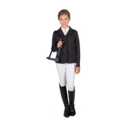 Chaqueta de concurso HKM Amy para niña/niño Negro