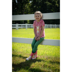 Camiseta HKM Maui infantil Rosa