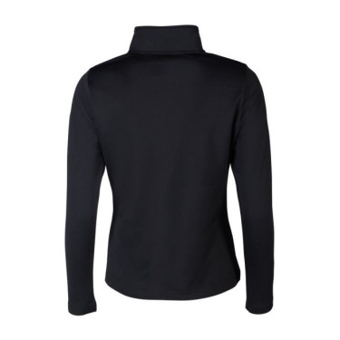 Sudadera con cremallera Lauria Garrelli Limone para mujer Negro