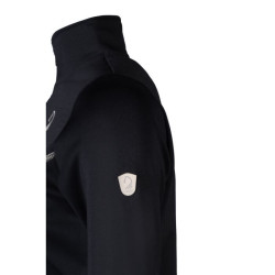Sudadera con cremallera Lauria Garrelli Limone para mujer Negro