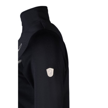 Sudadera con cremallera Lauria Garrelli Limone para mujer Negro