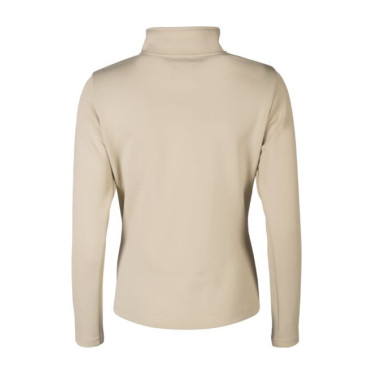 Sudadera con cremallera Lauria Garrelli Limone para mujer Gris / beige