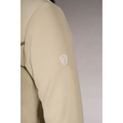 Sudadera con cremallera Lauria Garrelli Limone para mujer Gris / beige