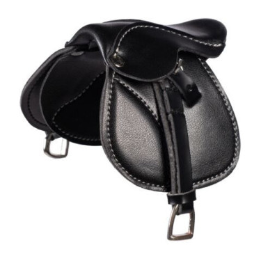 Mini silla de montar infantil HKM para equitación
