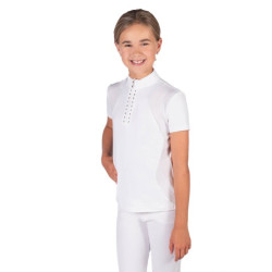 Polo de concurso infantil HKM para equitación | Equi-Clic