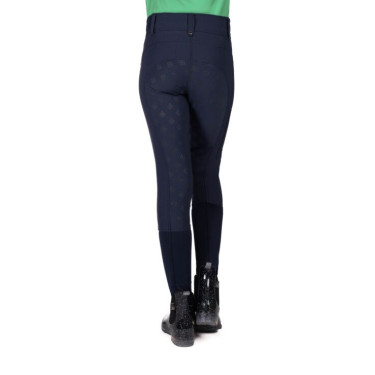 Pantalón de equitación niño HKM Maui con culera silicona