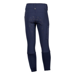 Pantalón de equitación niño HKM Maui con culera silicona
