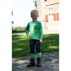Pantalón de equitación niño HKM Maui con culera silicona