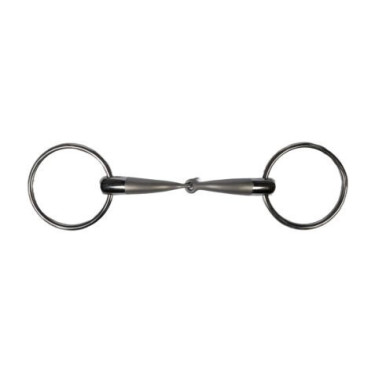 Embocadura equitación HKM Soft Touch 14 mm acero inox