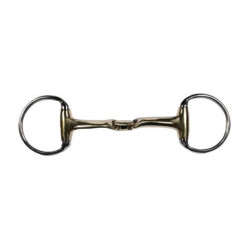 Filete de equitación doble articulación HKM 14 mm Soft Contact