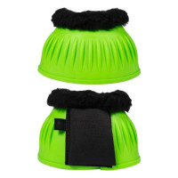 Campanas de caucho HKM Atlanta Neón con forro Amarillo fluorescente