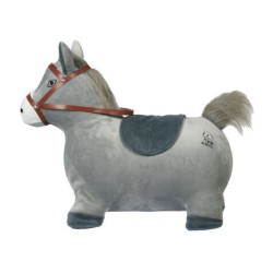 Caballo saltador infantil HKM – juguete de equitación