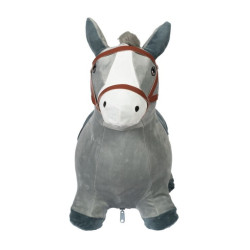 Caballo saltador infantil HKM – juguete de equitación