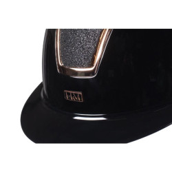 Casco de equitación HKM Lady Shield brillante