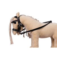 Brida HKM Cuddle Horse Negro