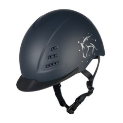 Casco de equitación HKM Kali con ventilación