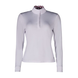 Polo de concurso ecuestre manga larga HKM | Equi-Clic