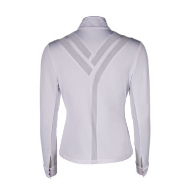 Polo de concurso ecuestre manga larga HKM | Equi-Clic