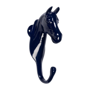 Soporte cabezada equitación HKM aluminio anticorrosión