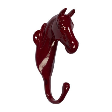 Soporte cabezada equitación HKM aluminio anticorrosión