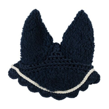 Gorra antimoscas Hobby Horsing Teddy HKM Azul oscuro