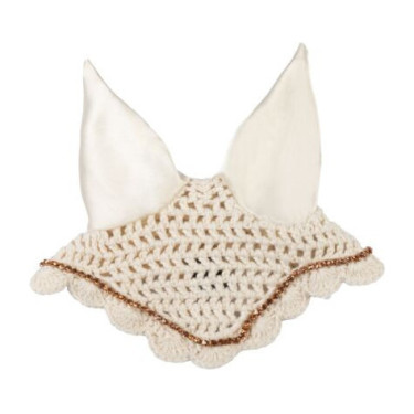Cubreorejas antimoscas Hobby Horsing Premium HKM Beige Cubreorejas antimoscas Hobby Horsing Premium HKM Beige