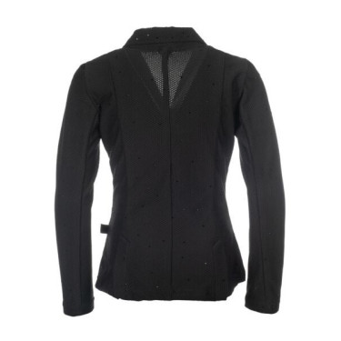 Chaqueta de concurso HKM Crystal Kids Negro