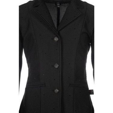 Chaqueta de concurso HKM Crystal Kids Negro