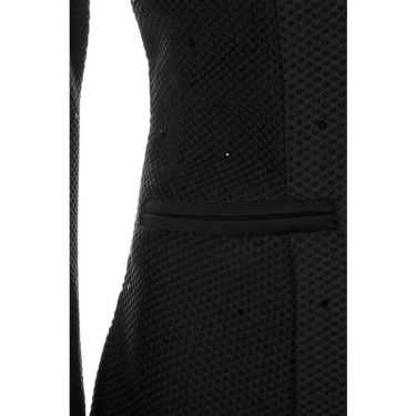 Chaqueta de concurso HKM Crystal Kids Negro