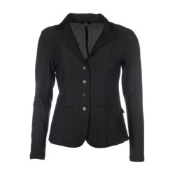 Chaqueta de concurso HKM Crystal Negro