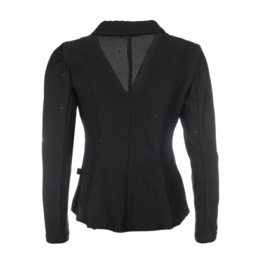 Chaqueta de concurso HKM Crystal Negro