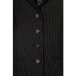 Chaqueta de concurso HKM Crystal Negro