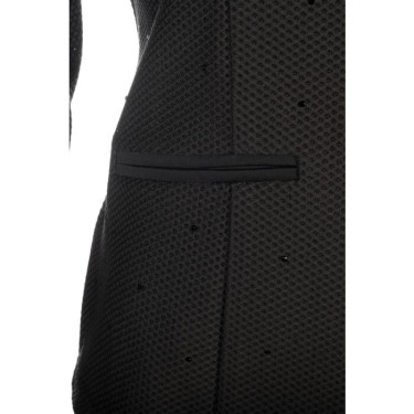 Chaqueta de concurso HKM Crystal Negro