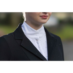 Chaqueta de concurso HKM Crystal Negro