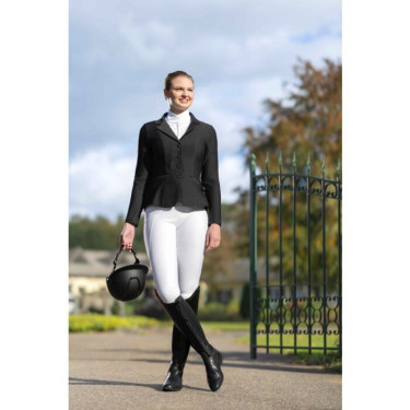 Chaqueta de concurso HKM Crystal Negro