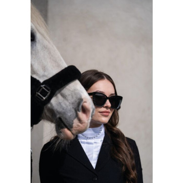 Chaqueta de concurso HKM Crystal Negro
