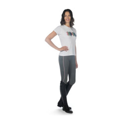Camiseta HKM Mirror Blanco Camiseta HKM Mirror Blanco