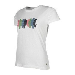 Camiseta HKM Mirror Blanco Camiseta HKM Mirror Blanco