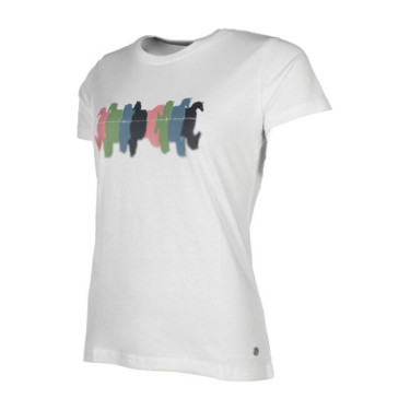 Camiseta HKM Mirror Blanco Camiseta HKM Mirror Blanco