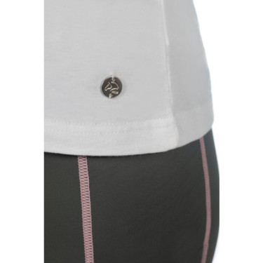 Camiseta HKM Mirror Blanco Camiseta HKM Mirror Blanco