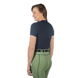Camiseta ecuestre HKM Mirror de algodón para montar Camiseta ecuestre HKM Mirror de algodón para montar