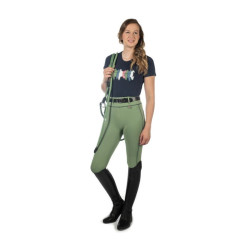 Camiseta ecuestre HKM Mirror de algodón para montar Camiseta ecuestre HKM Mirror de algodón para montar