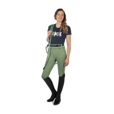 Camiseta ecuestre HKM Mirror de algodón para montar Camiseta ecuestre HKM Mirror de algodón para montar