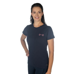 Camiseta HKM Excellent Azul oscuro