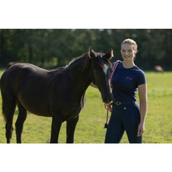 Camiseta HKM Excellent Azul oscuro