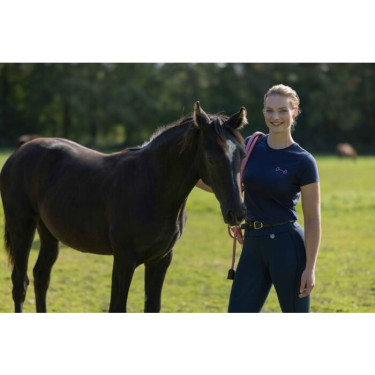 Camiseta HKM Excellent Azul oscuro