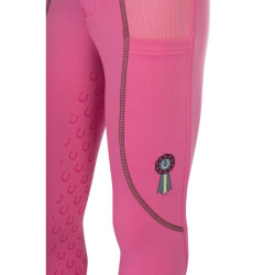 Leggings de equitación HKM Claire con grip de silicona