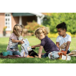 Set de cepillado infantil HKM para equitación – madera