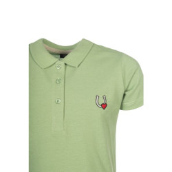 Polo ecuestre niña HKM Claire – transpirable y suave Polo ecuestre niña HKM Claire – transpirable y suave